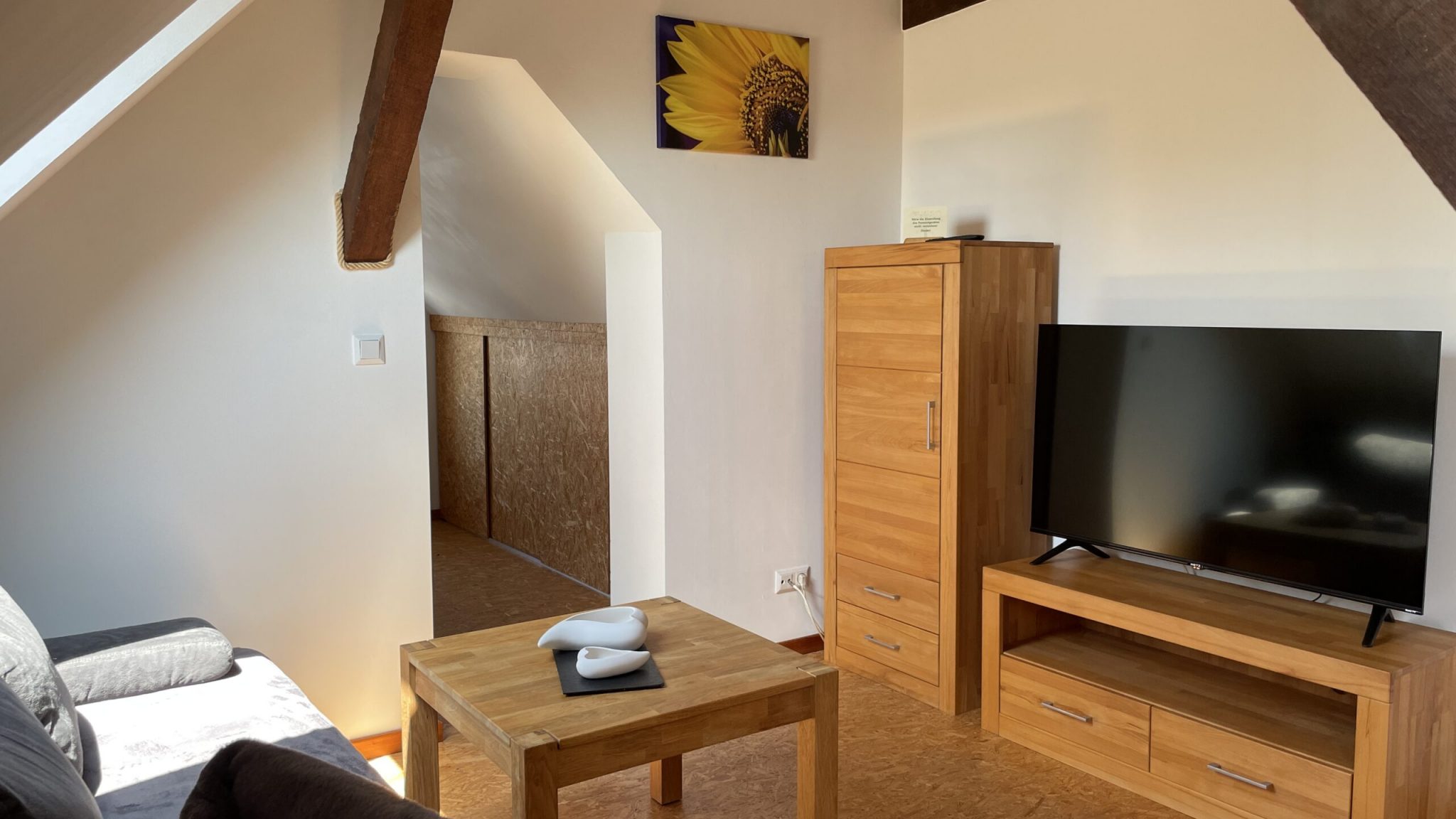 Sitzecke mit SMART-TV